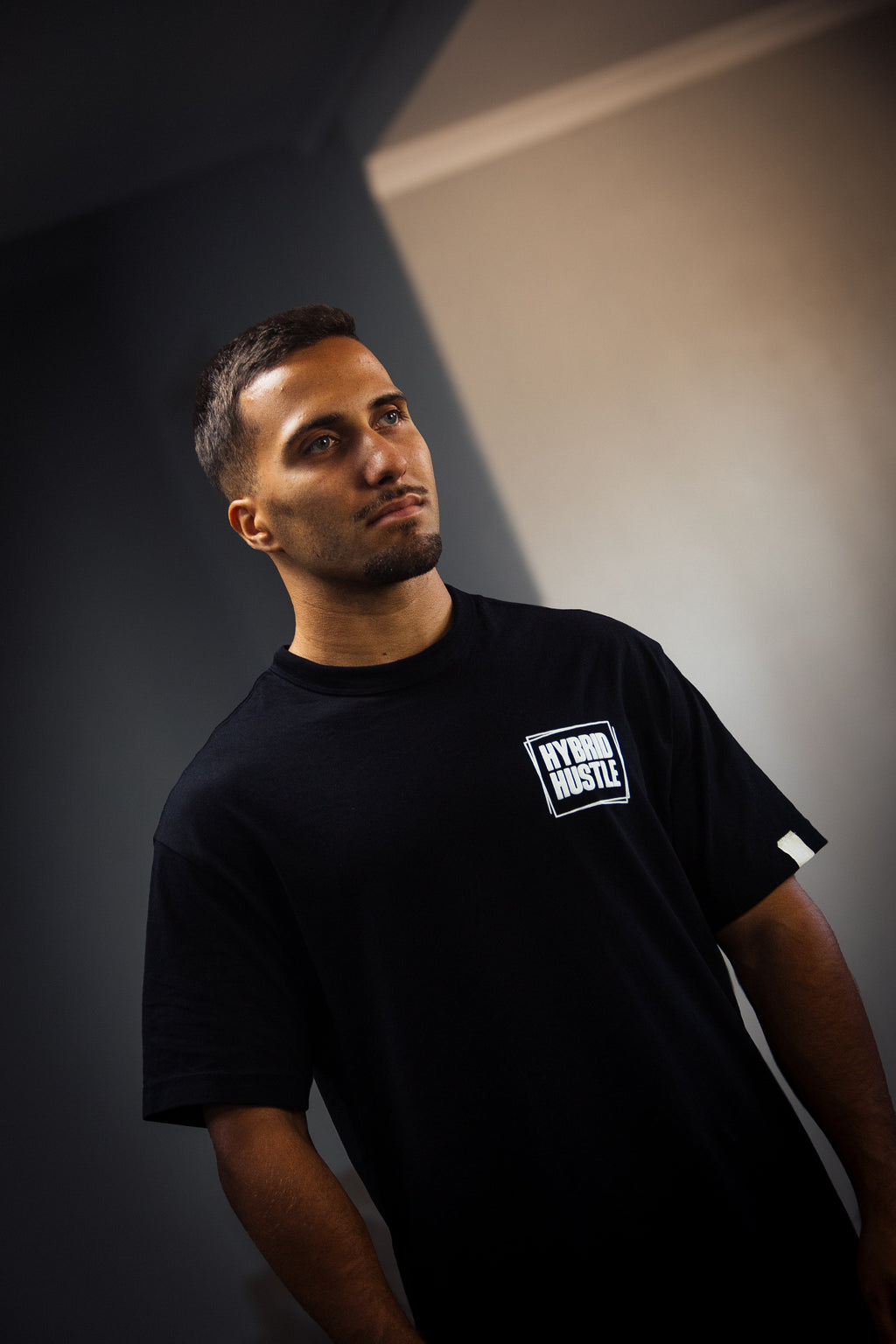 HYB | Black Oversized tee