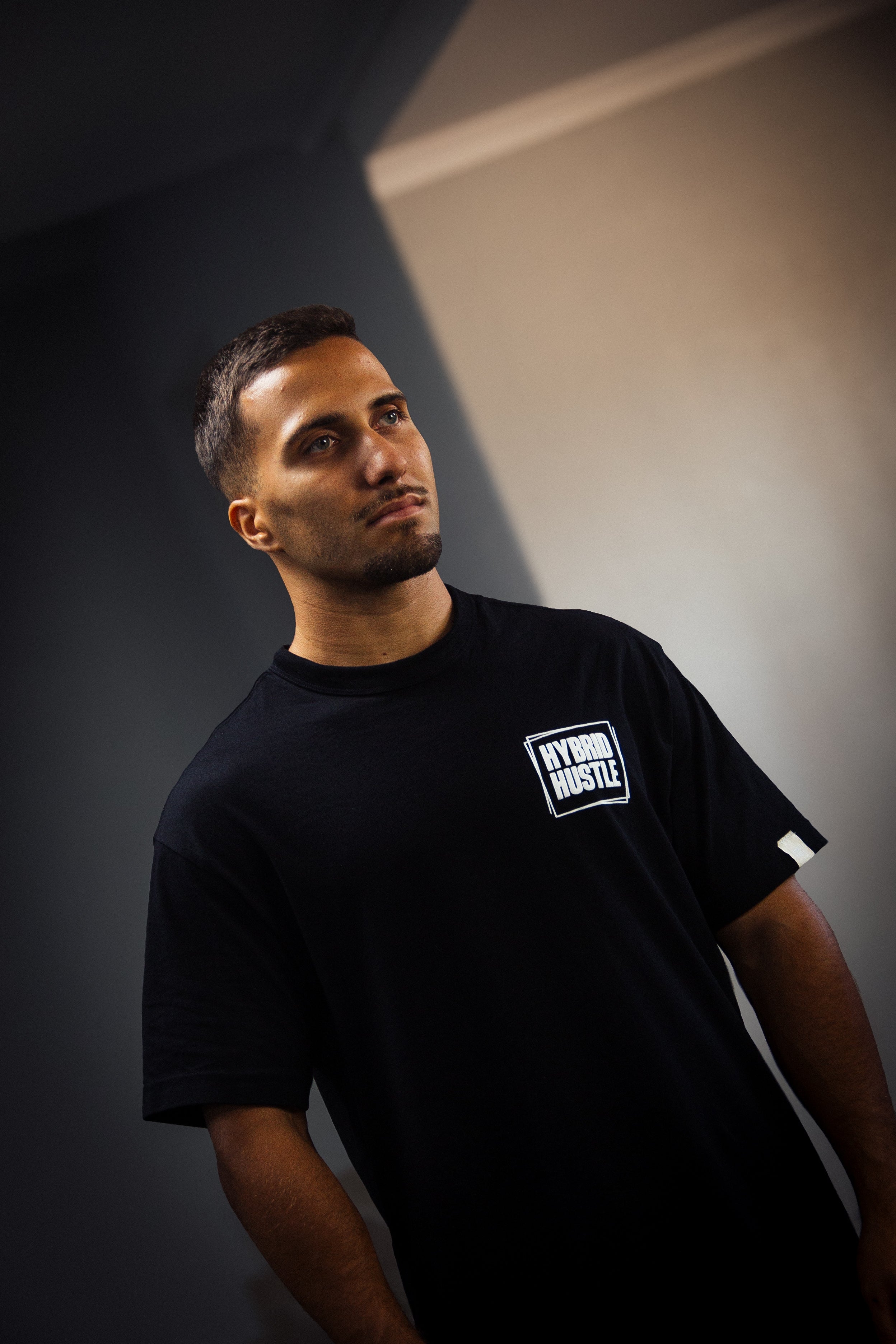 HYB | Black Oversized tee